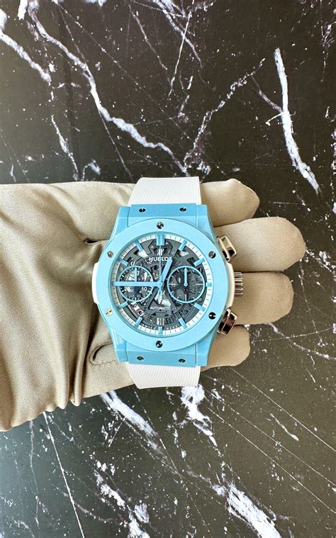 hublot baby blue|Hublot watches blue.